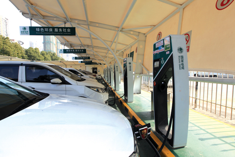 常熟充電站項目均由宏宇公司完成土建、安裝與運(yùn)維